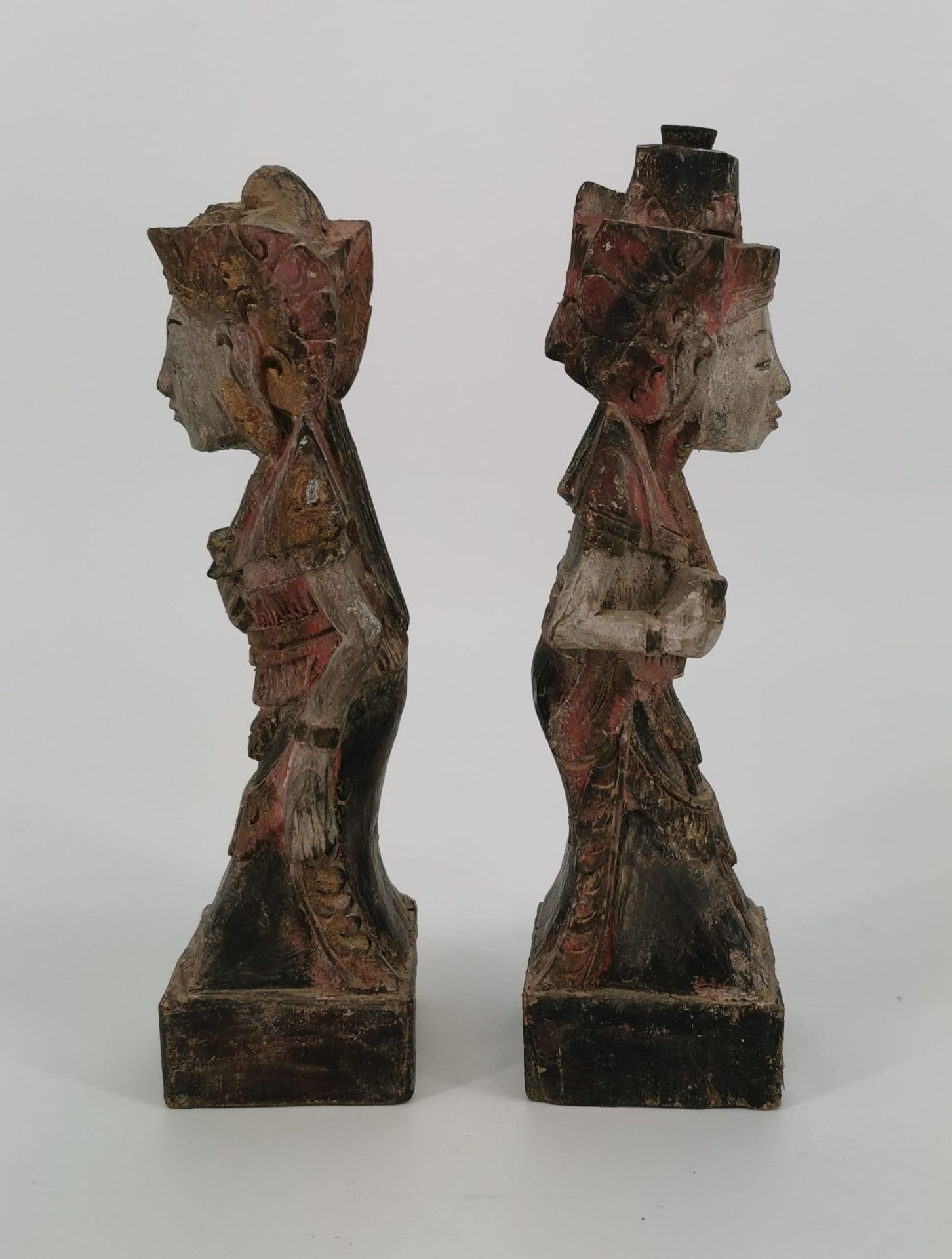 INDONESIAN TEMPLE FIGURES - Image 4 of 5