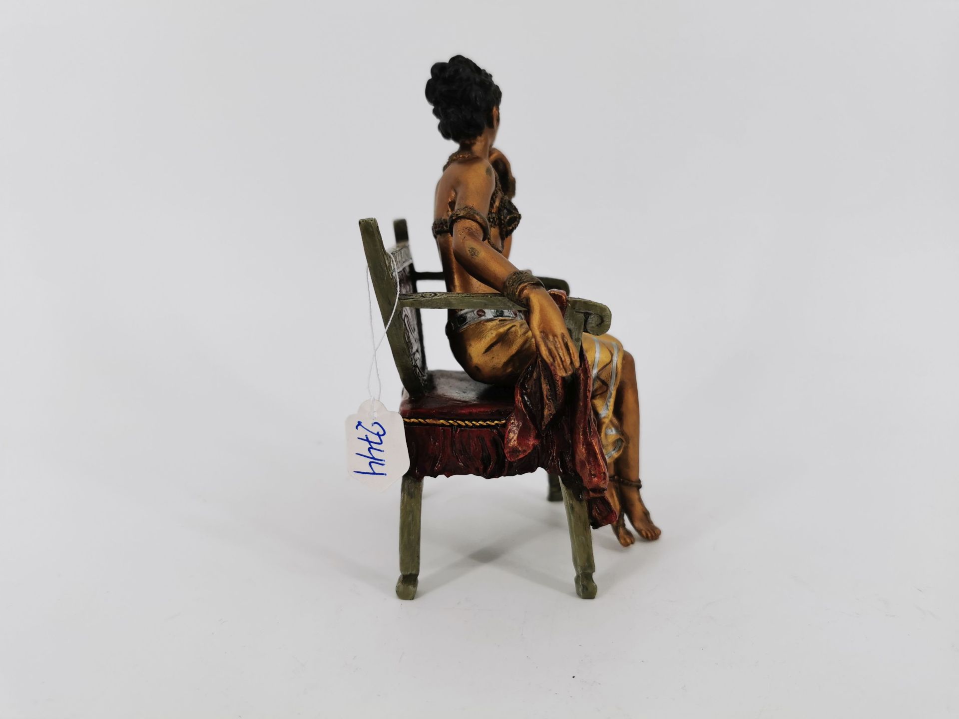 SCULPTURE: "SEATED ODALISQUE - Image 4 of 4