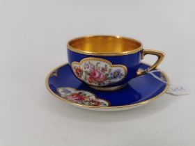 DEMITASSE CUP AND SAUCER