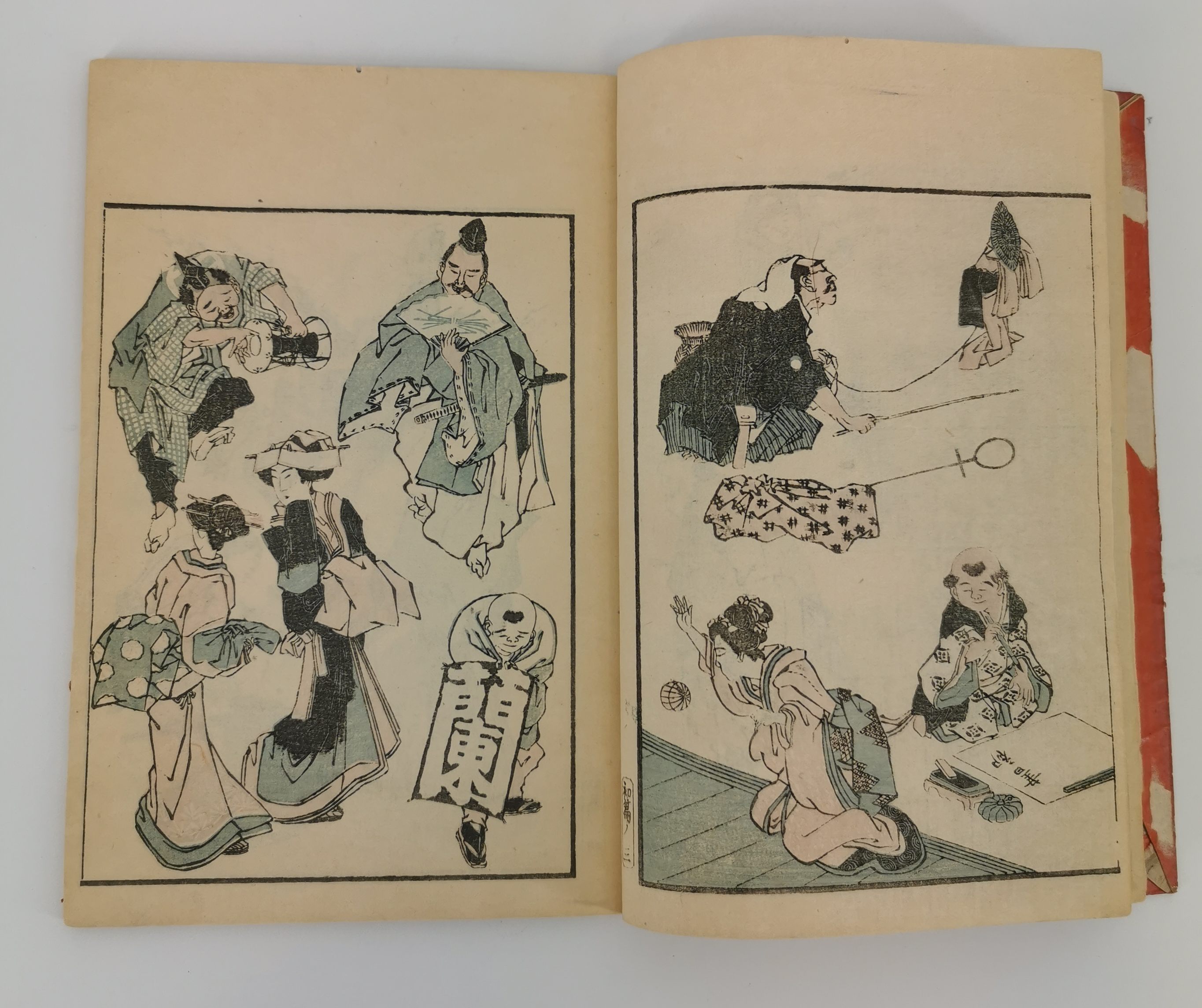 BOOK WITH JAPANESE WOODCUTS - Image 8 of 12