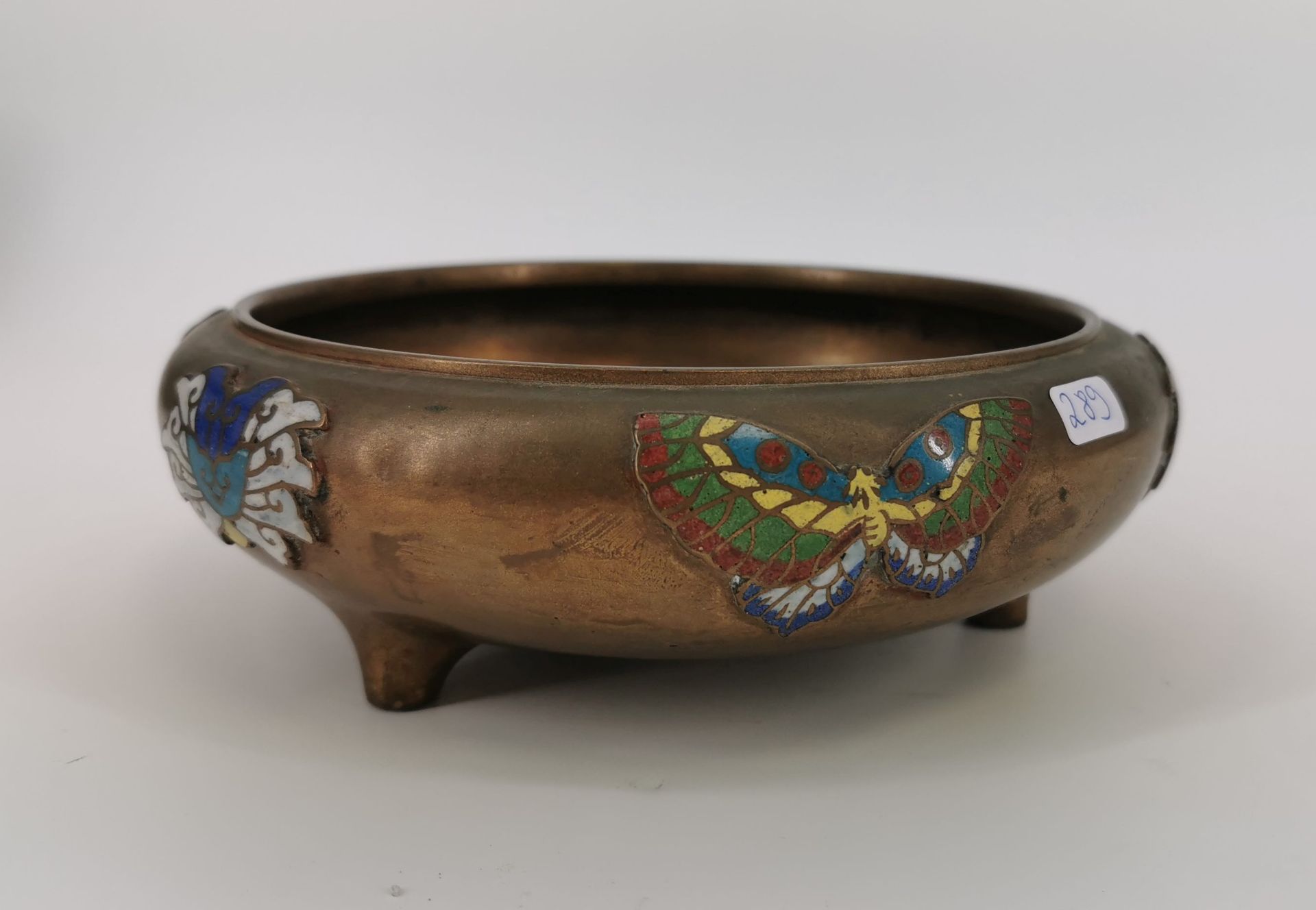 CLOISONNE BOWL - Image 4 of 5