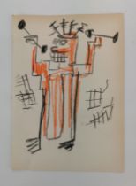 JEAN-MICHEL BASQUIAT DRAWING