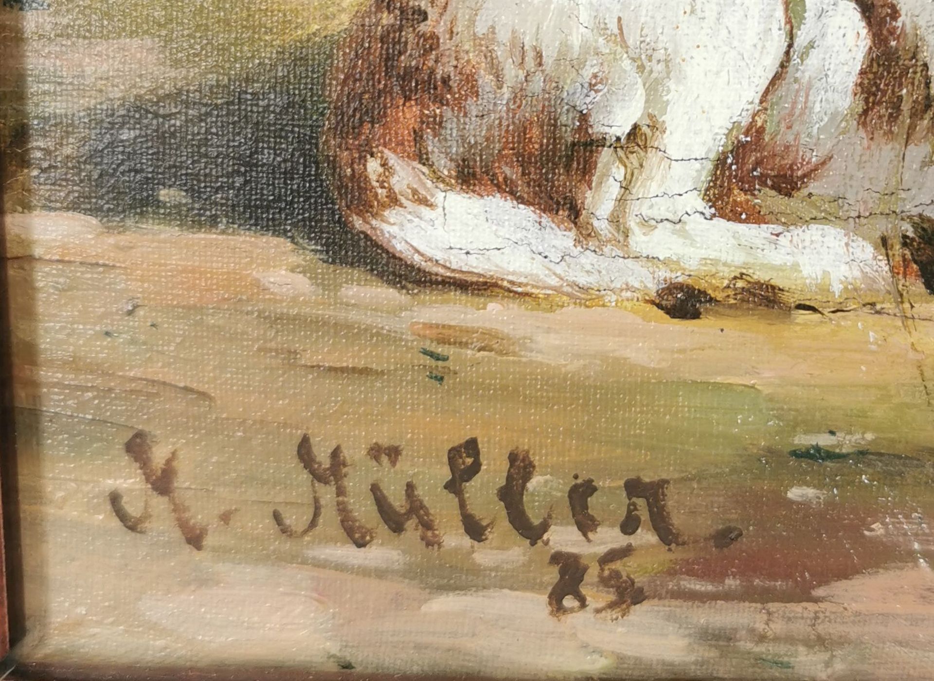 M. MÜLLER PAINTING - Image 3 of 4