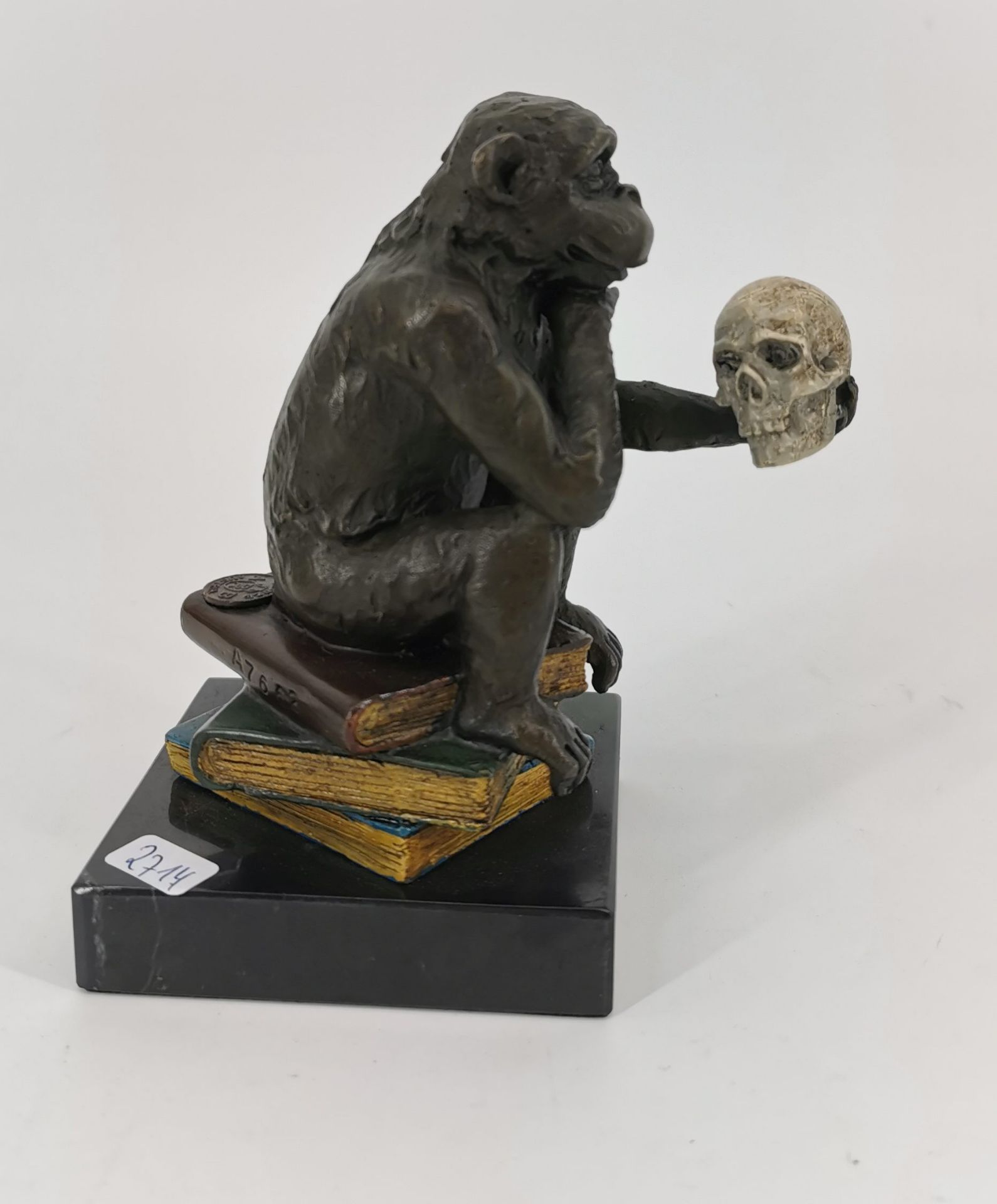 SCULPTURE - MONKEY - Image 5 of 6