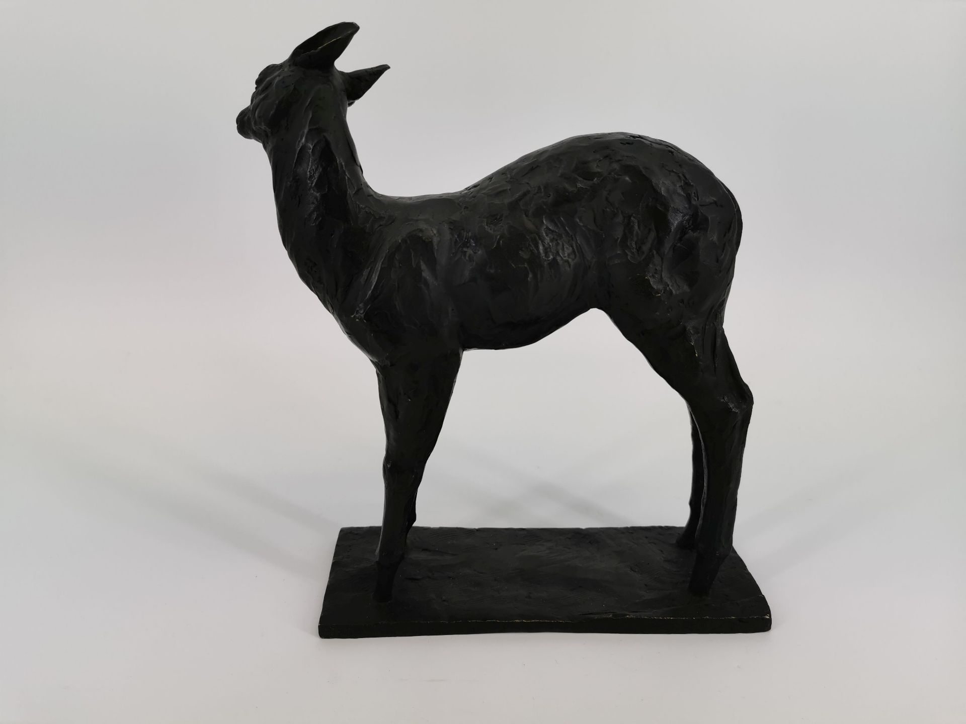 SCULPTURE - SMALL AXI DEER FAWN - Image 3 of 4