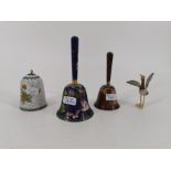 COLLECTION OF CLOISONNE OBJECTS 