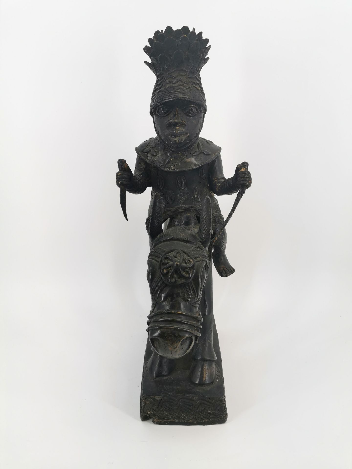 BENIN REITERFIGUR - Bild 2 aus 4