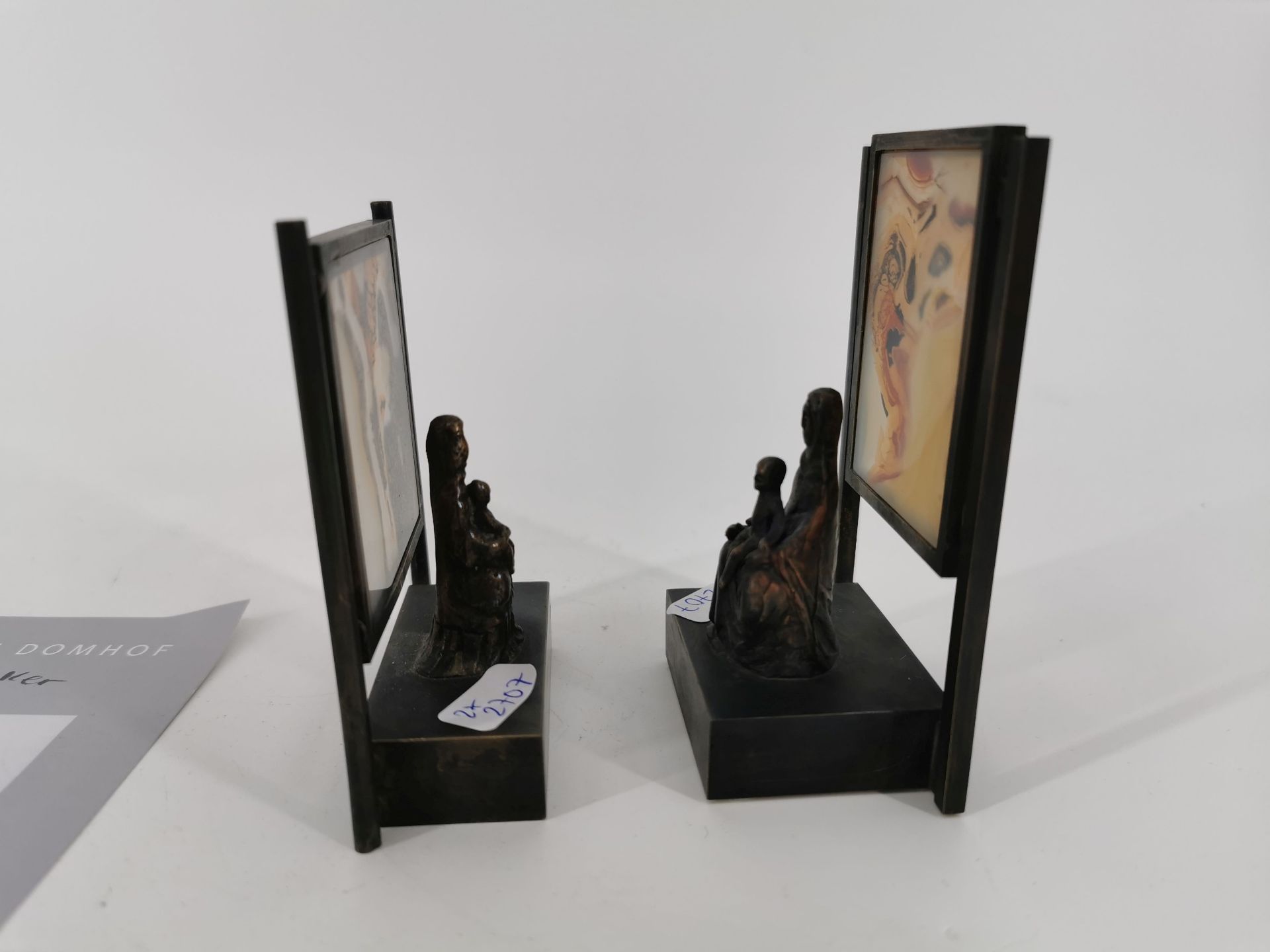 HEINRICH GERHARD BÜCKER - TWO BRONZE OBJECTS - Image 2 of 5