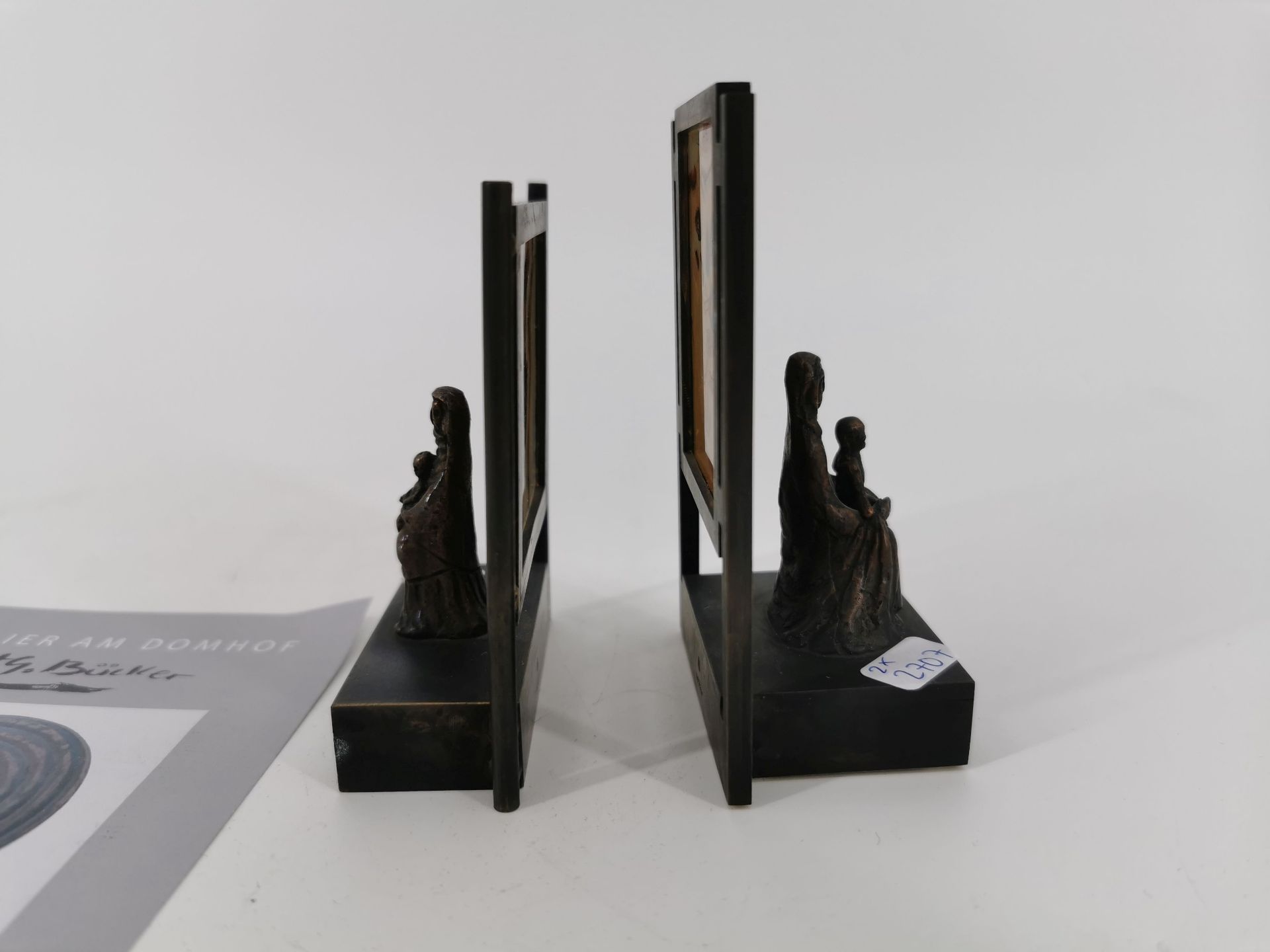 HEINRICH GERHARD BÜCKER - TWO BRONZE OBJECTS - Image 4 of 5