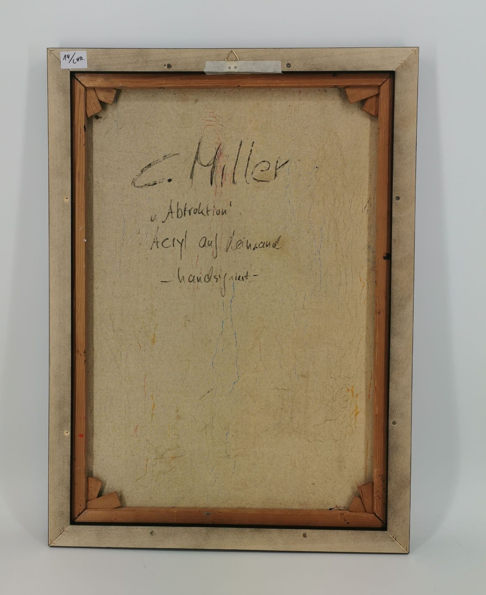 C. MILLER - GEMÄLDE - Bild 3 aus 3