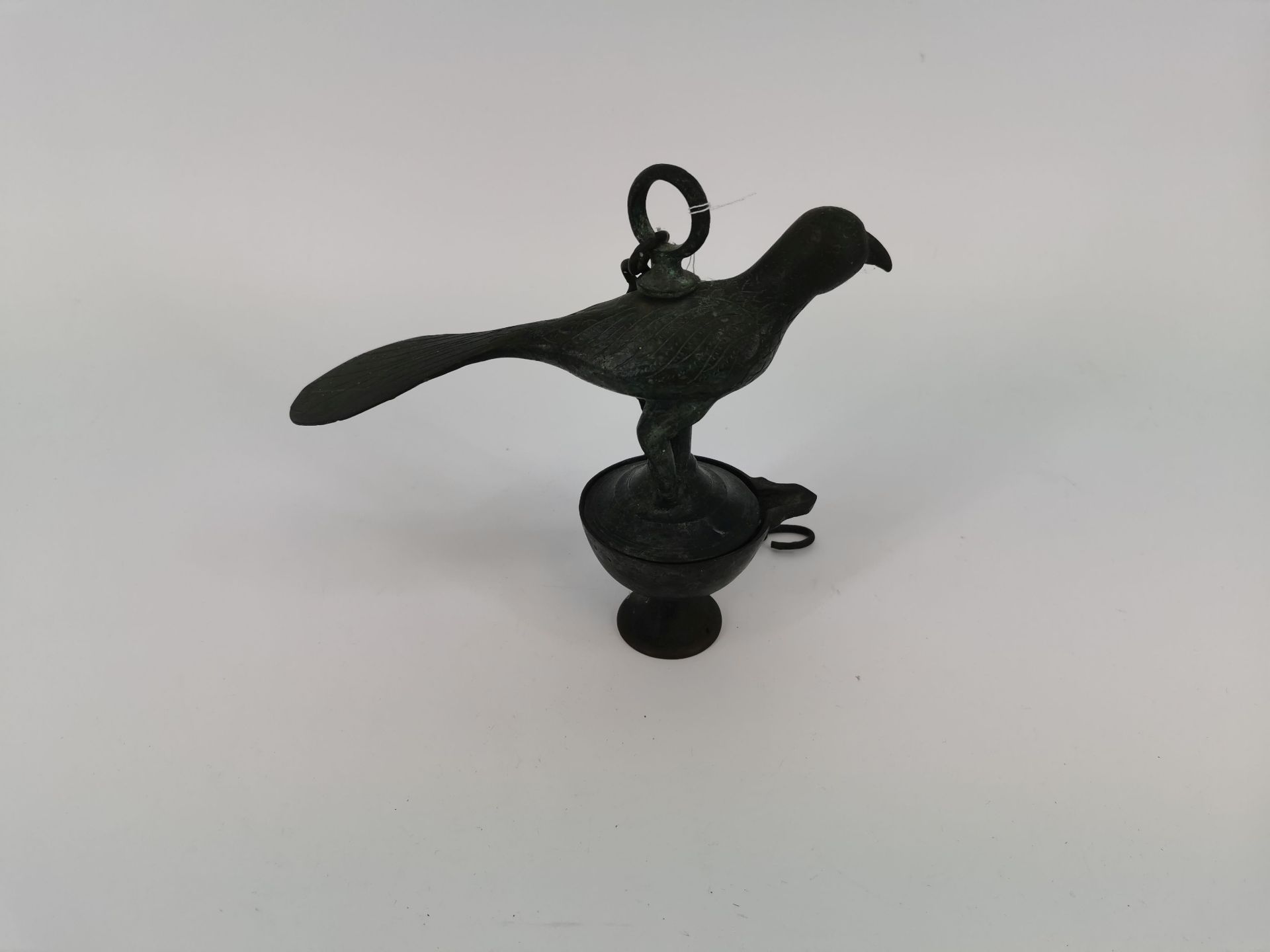 OIL LAMP "BIRD" - Image 3 of 4