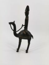SCULPTURE - CAMEL RIDER