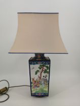 TABLE LAMP WITH ASIAN BASE