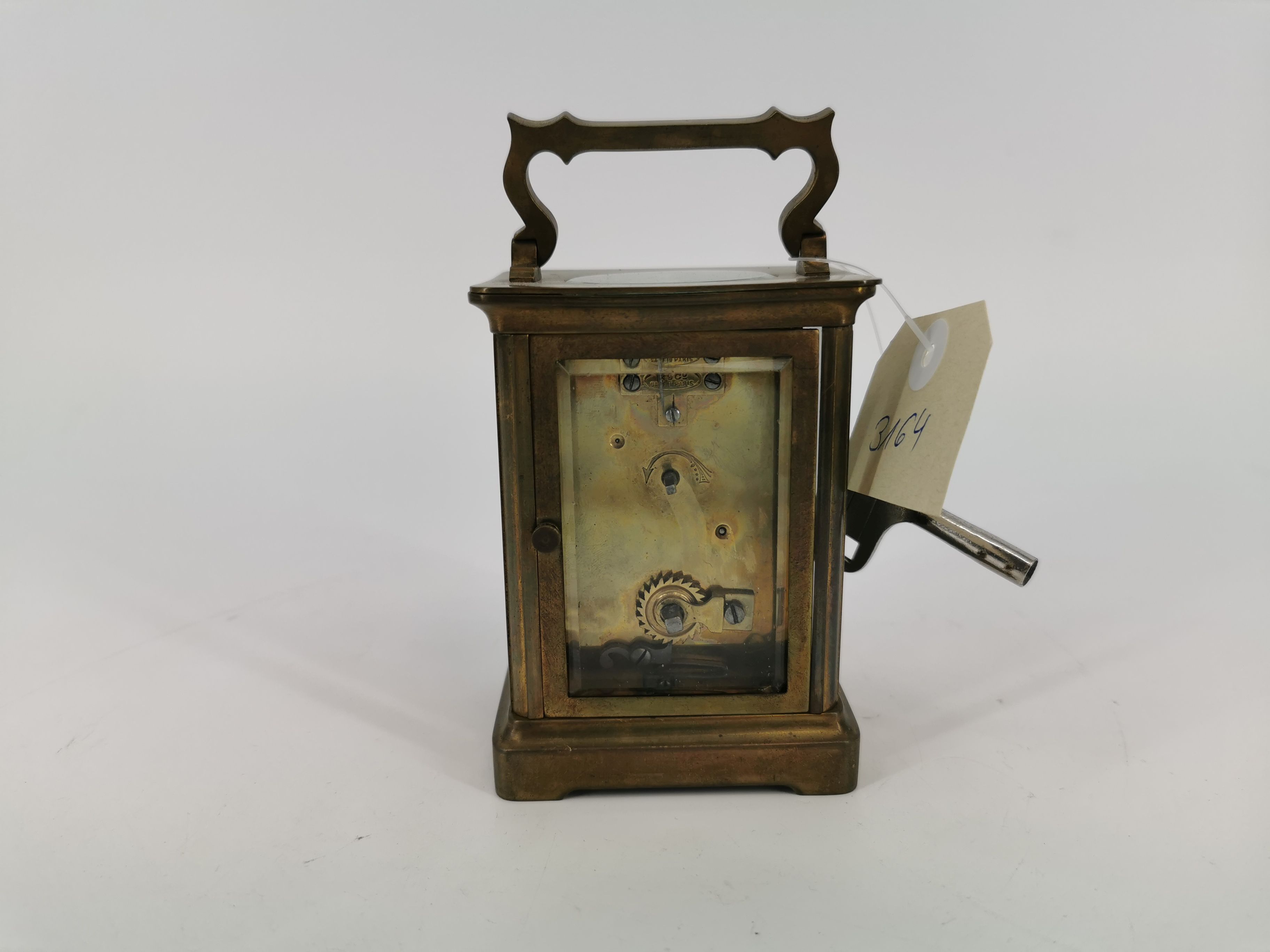 OFFICER'S CLOCK / TRAVEL CLOCK - Image 3 of 4