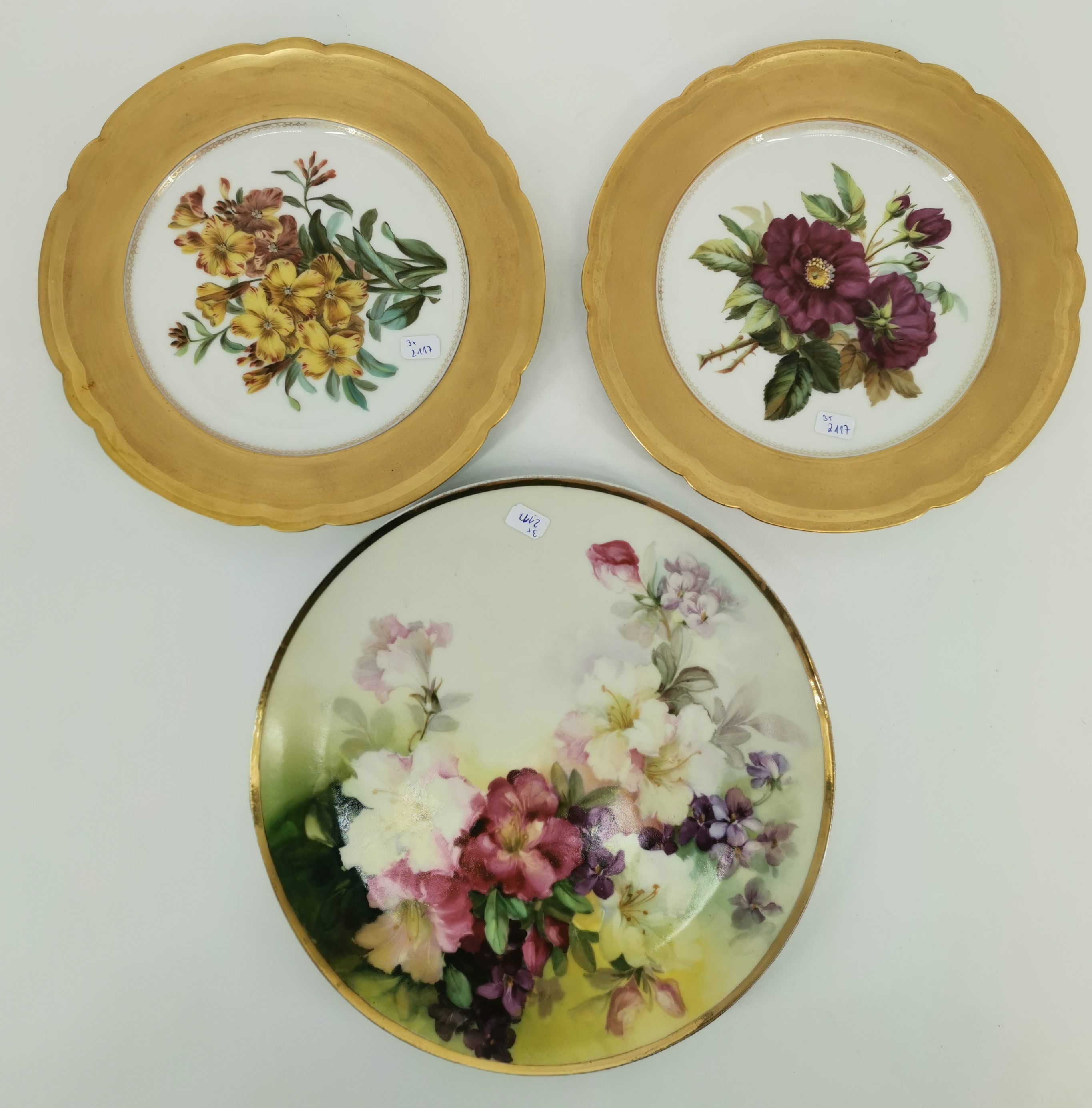 3 COLLECTION PLATES
