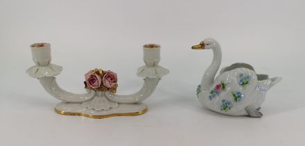 2 PORCELAIN PIECES