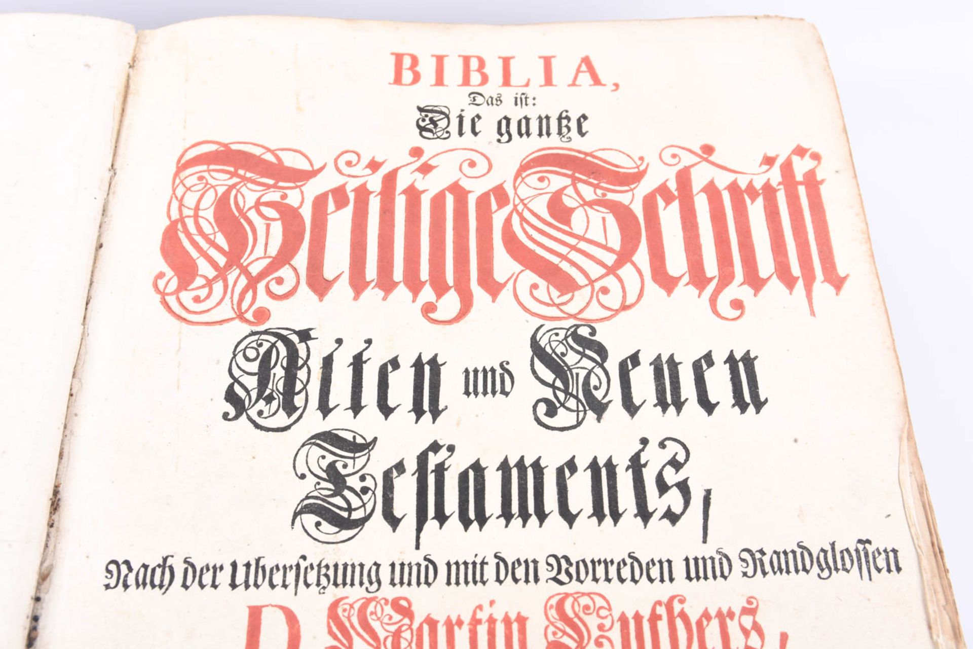 Konvolut Bibeln/Bücher, 1730 - Image 6 of 22