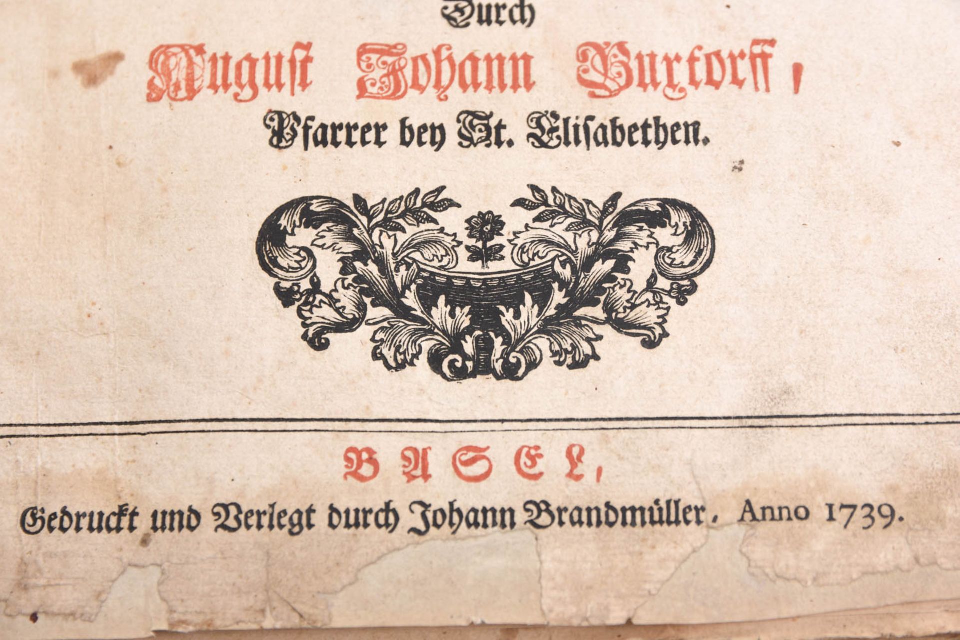 Luther Bibel, 1739 - Image 7 of 11