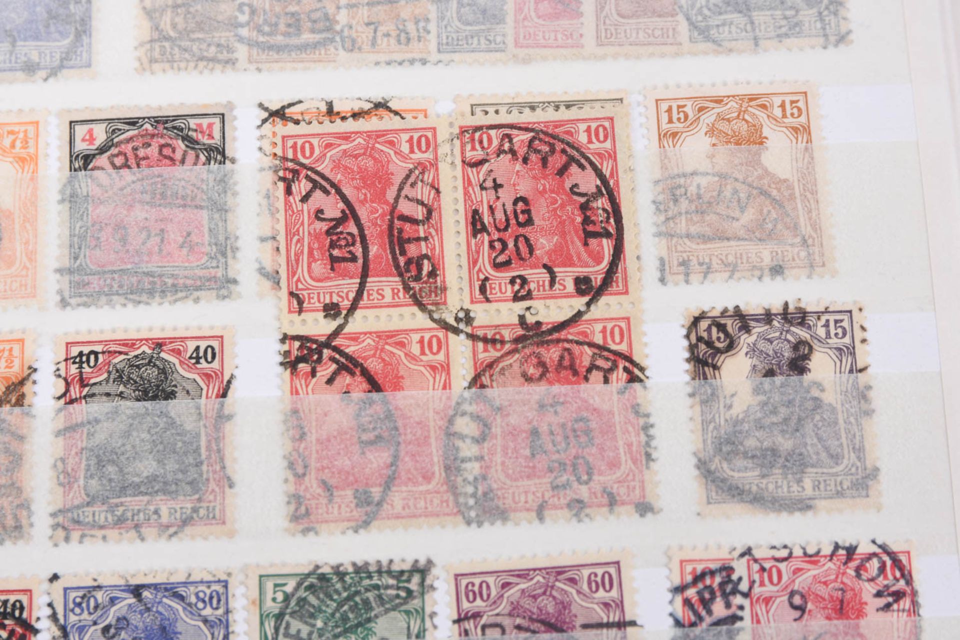 Briefmarken Nachlass in 23 Alben, darunter viel Deutschland - Bild 111 aus 211
