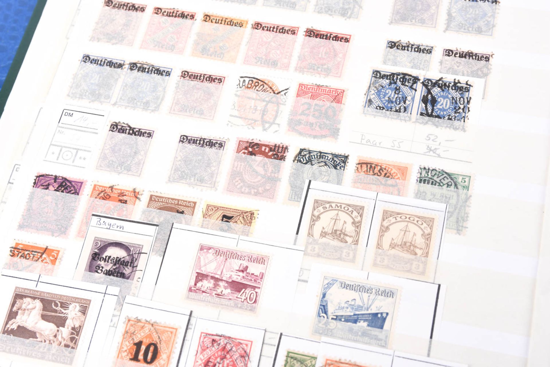 Briefmarken Nachlass in 23 Alben, darunter viel Deutschland - Bild 117 aus 211