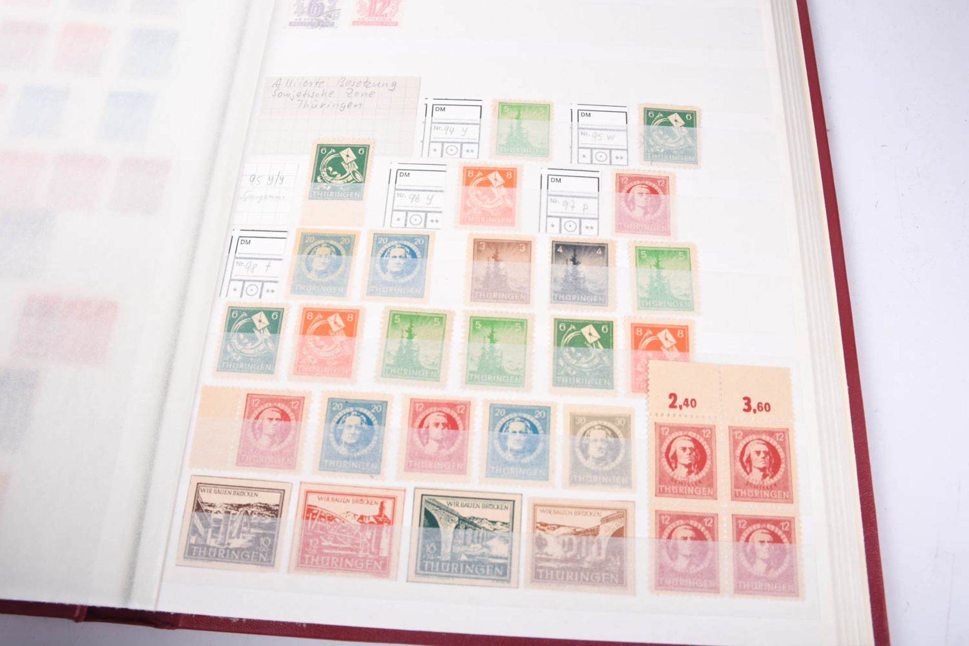 Briefmarken Nachlass in 23 Alben, darunter viel Deutschland - Bild 140 aus 211