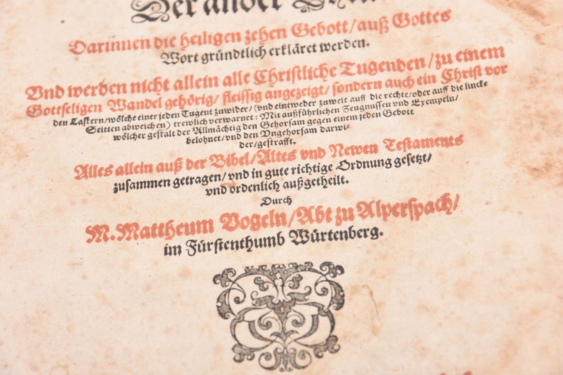 Schatzkammer heiliger Göttlicher Schrifft, 1563 - Bild 7 aus 15