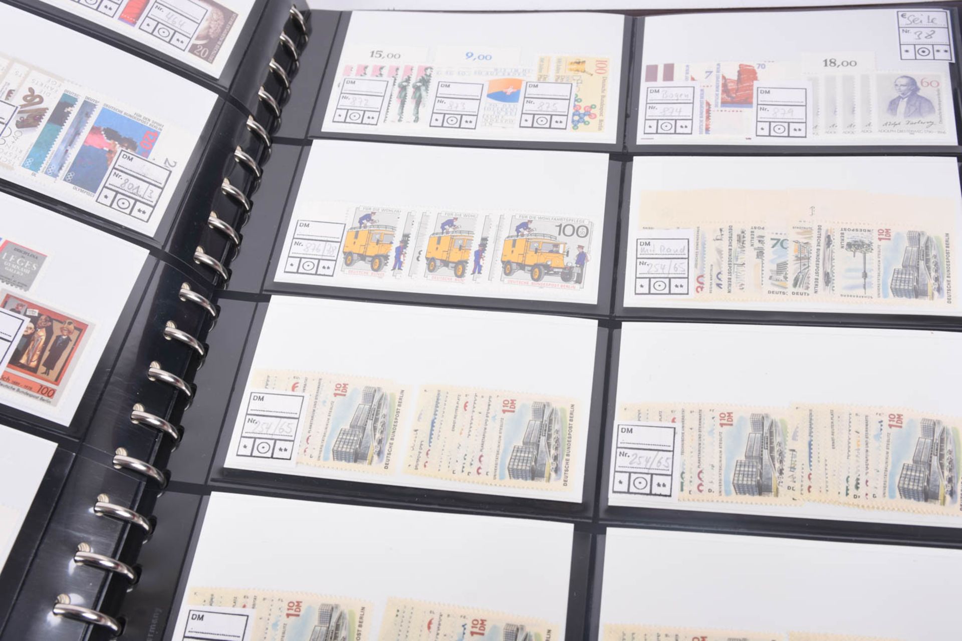 Briefmarken Nachlass in 23 Alben, darunter viel Deutschland - Bild 145 aus 211
