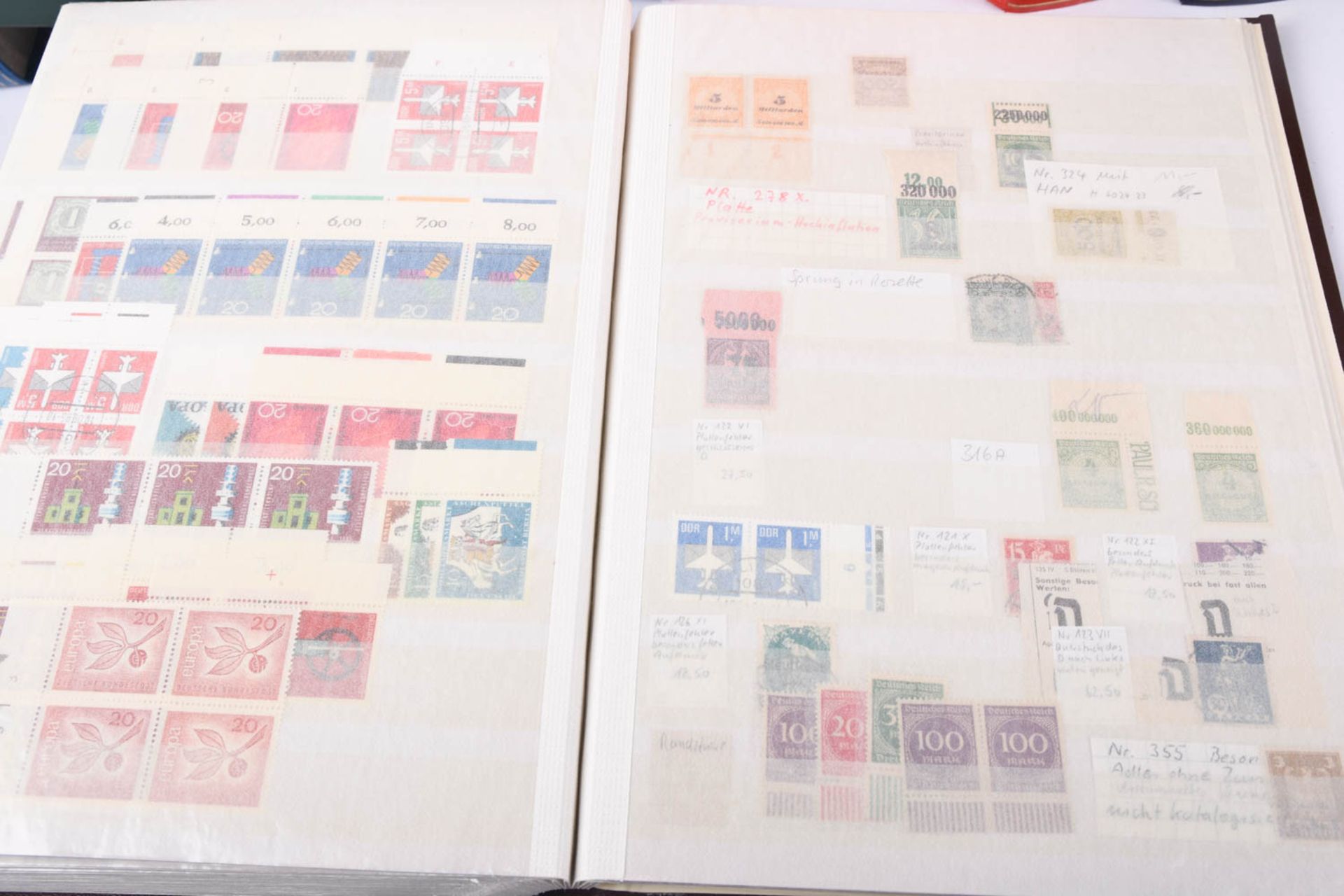 Briefmarken Nachlass in 23 Alben, darunter viel Deutschland - Bild 76 aus 211