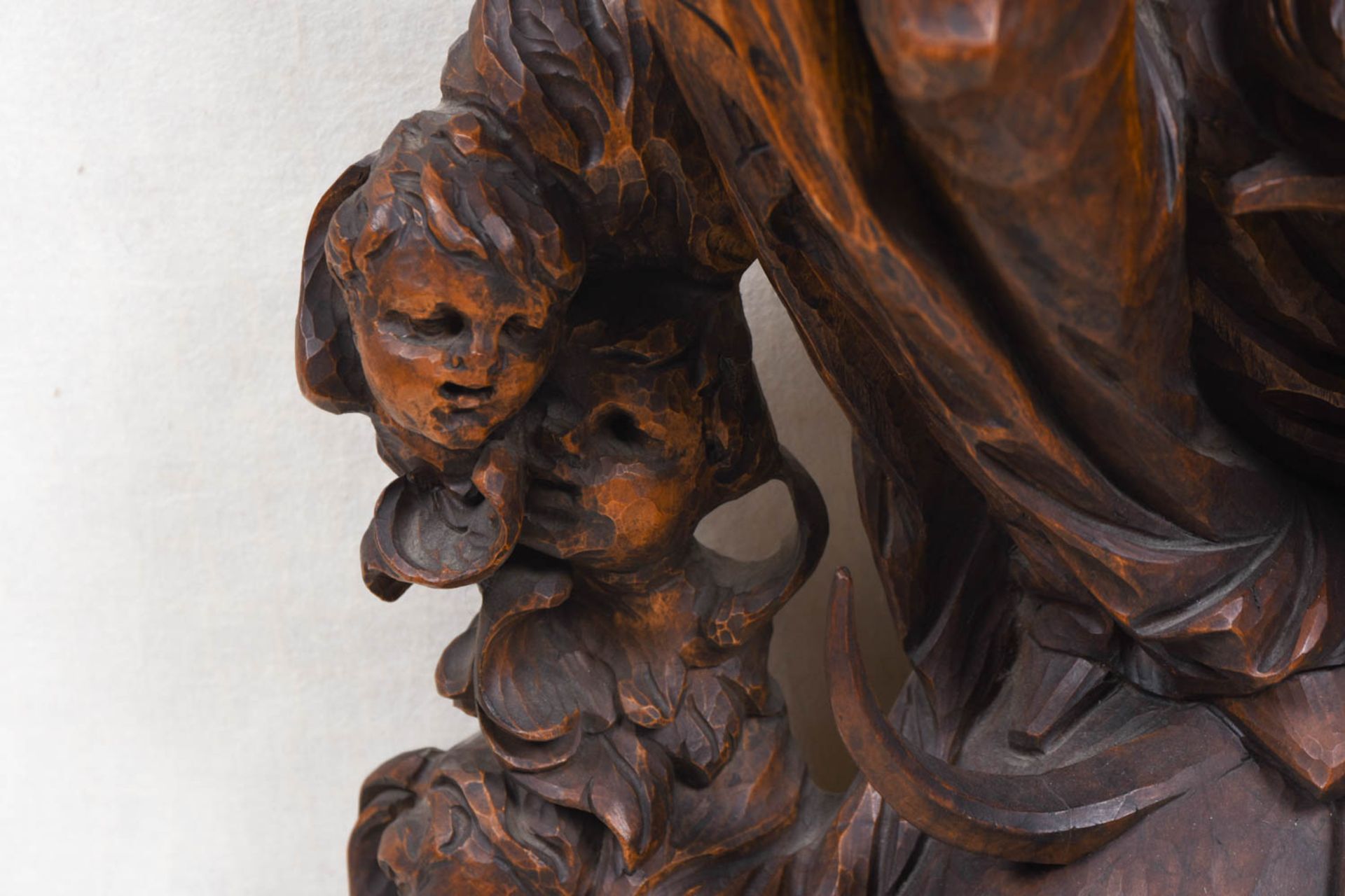 Holzskulptur, Maria Immaculata - Bild 5 aus 8