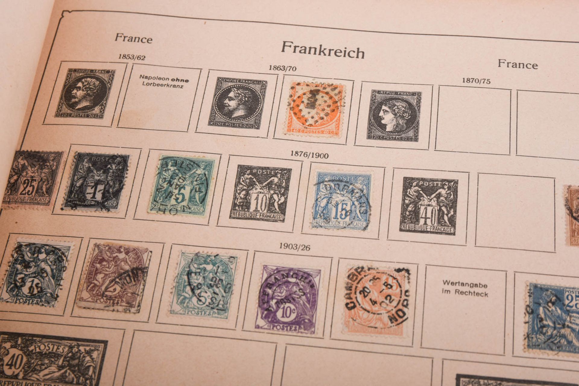 Briefmarken Nachlass in 13 Alben u. Schatullen - Bild 48 aus 51