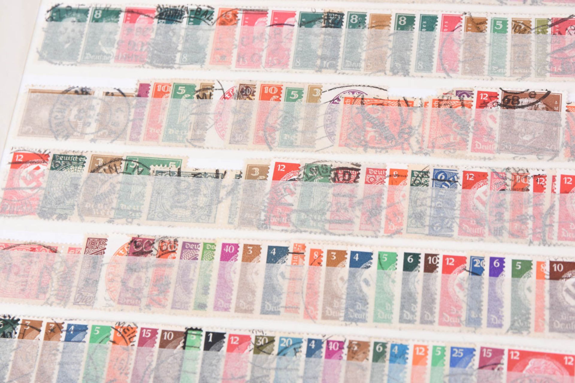 Briefmarken Nachlass in 23 Alben, darunter viel Deutschland - Bild 121 aus 211