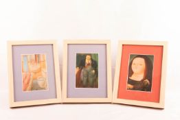 Konvolut Fotoabzüge auf Hochglanzpapier von Fernando Botero