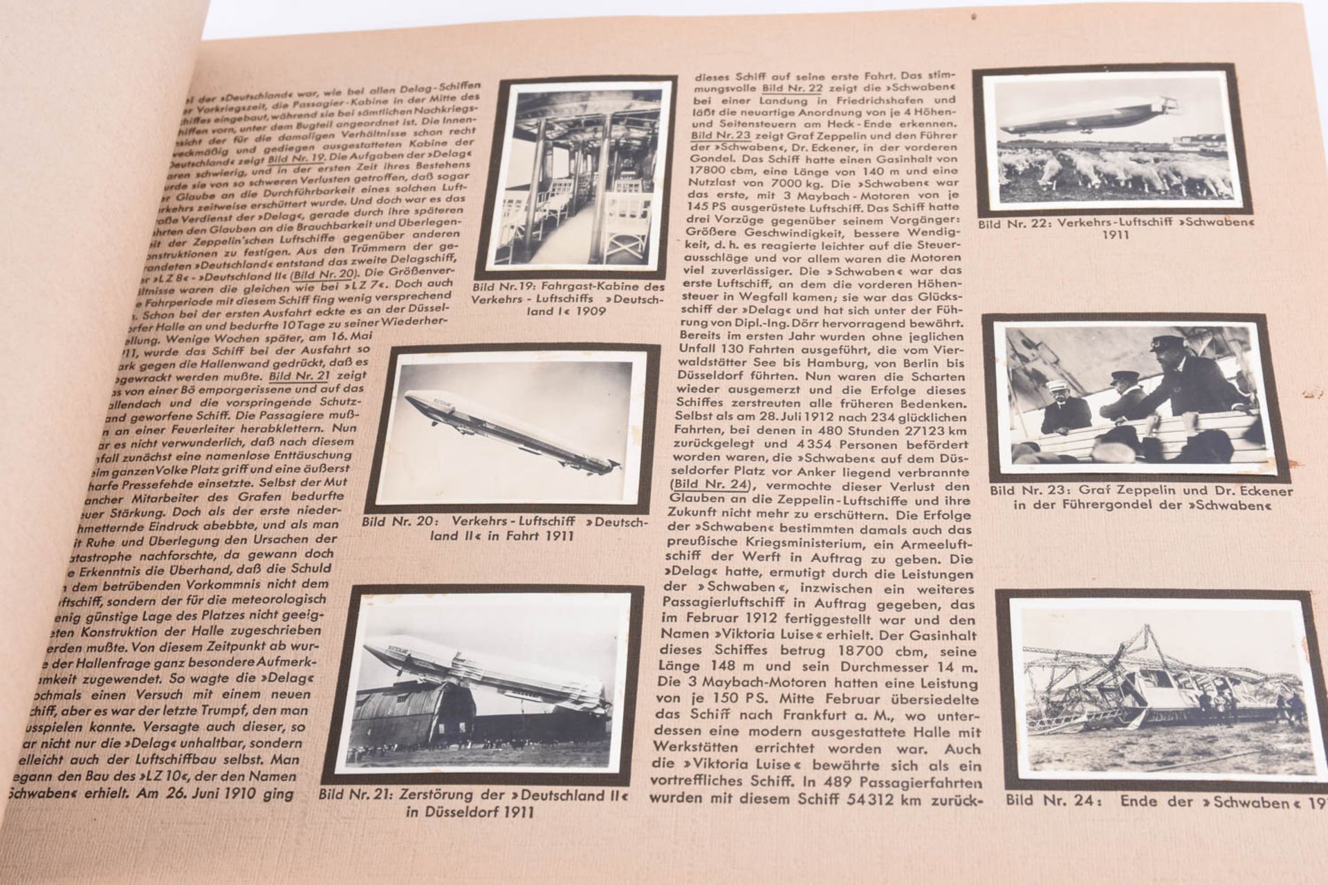 Zeppelin-Weltfahrten Buch, 1932 - Image 6 of 9