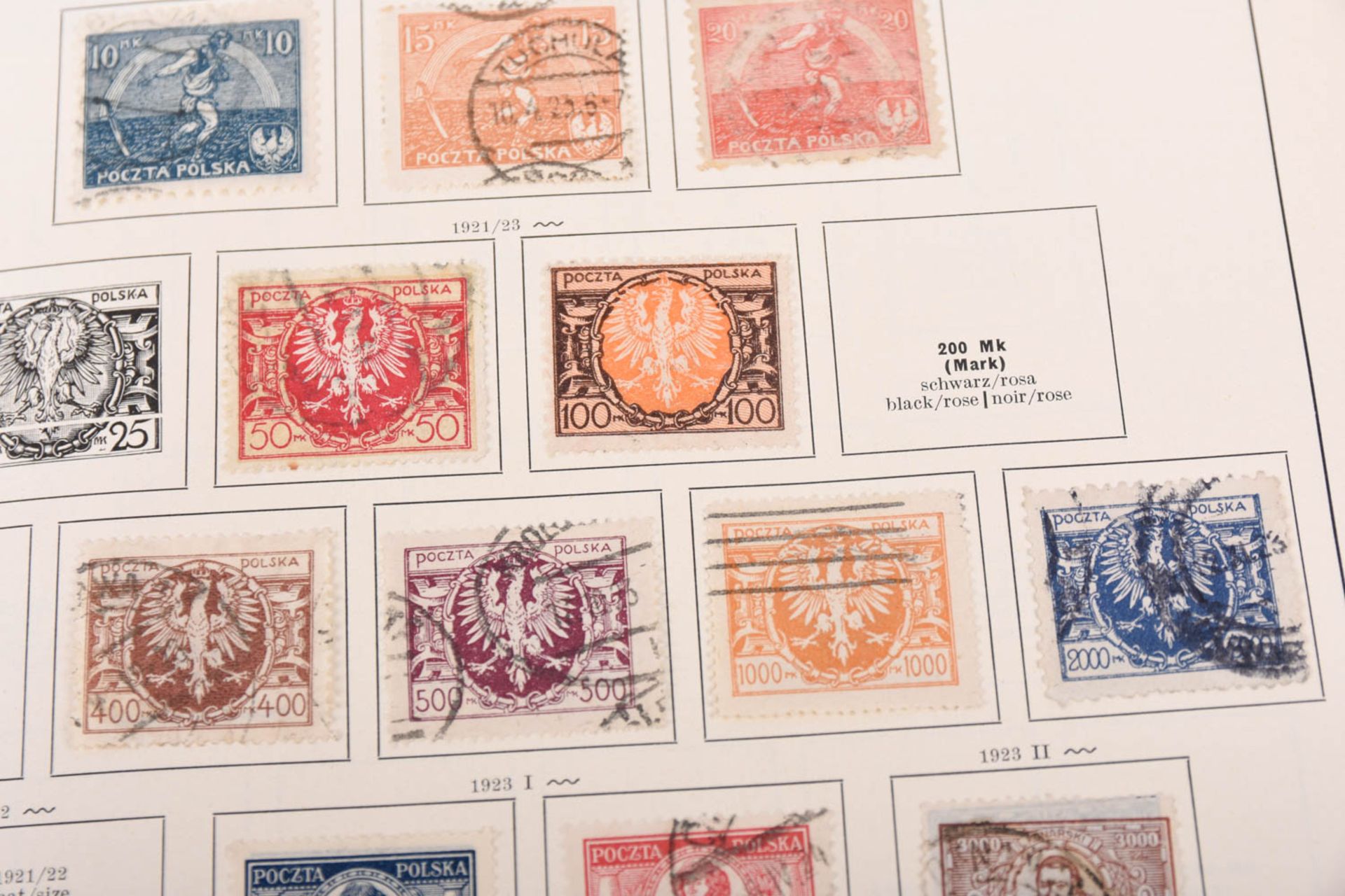 Briefmarken Europa in zwei alten Schaubek Vordruckalben,  von A bis Z, 1938 - Bild 40 aus 55