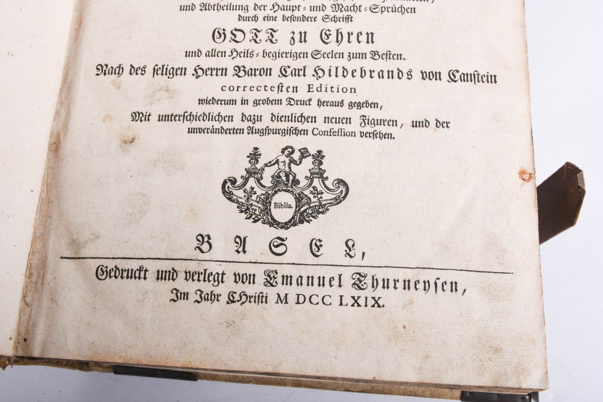 Luther Bibel, 1769 - Image 6 of 13