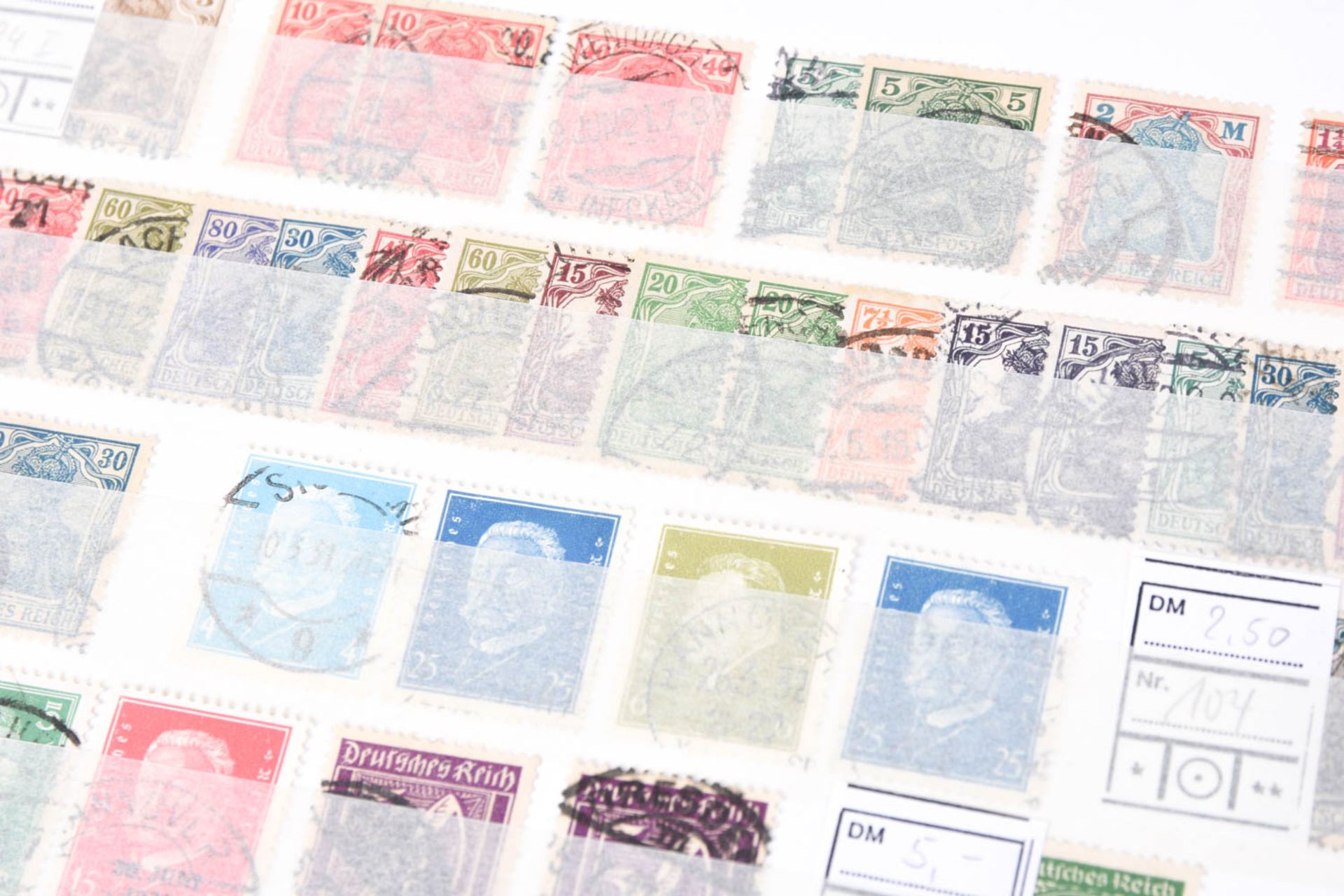 Briefmarken Nachlass in 23 Alben, darunter viel Deutschland - Bild 115 aus 211