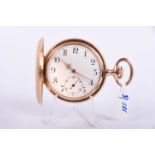 Savonette Taschenuhr 585 - 14 Karat Gelbgold