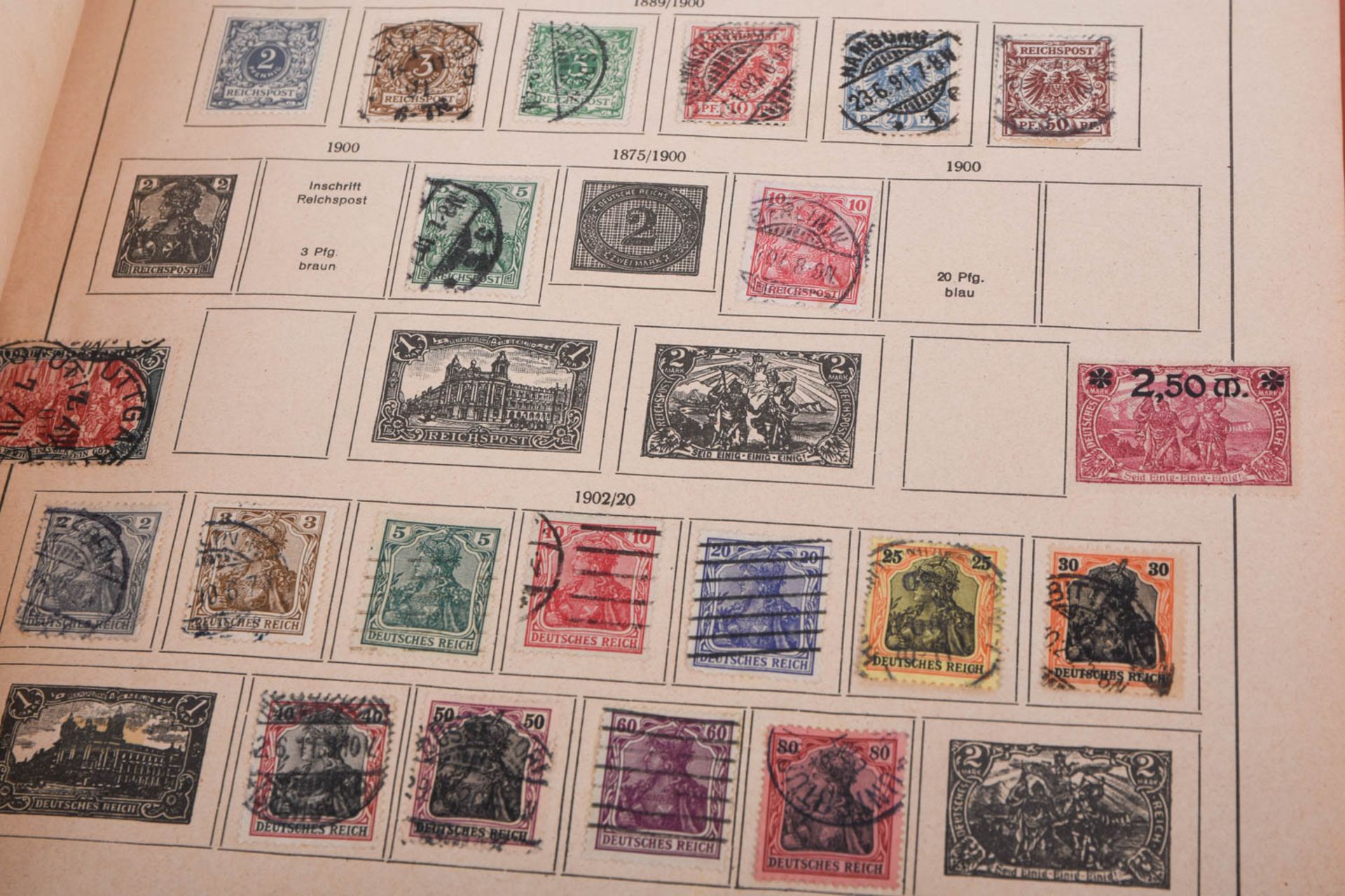 Briefmarken Nachlass in 13 Alben u. Schatullen - Bild 50 aus 51