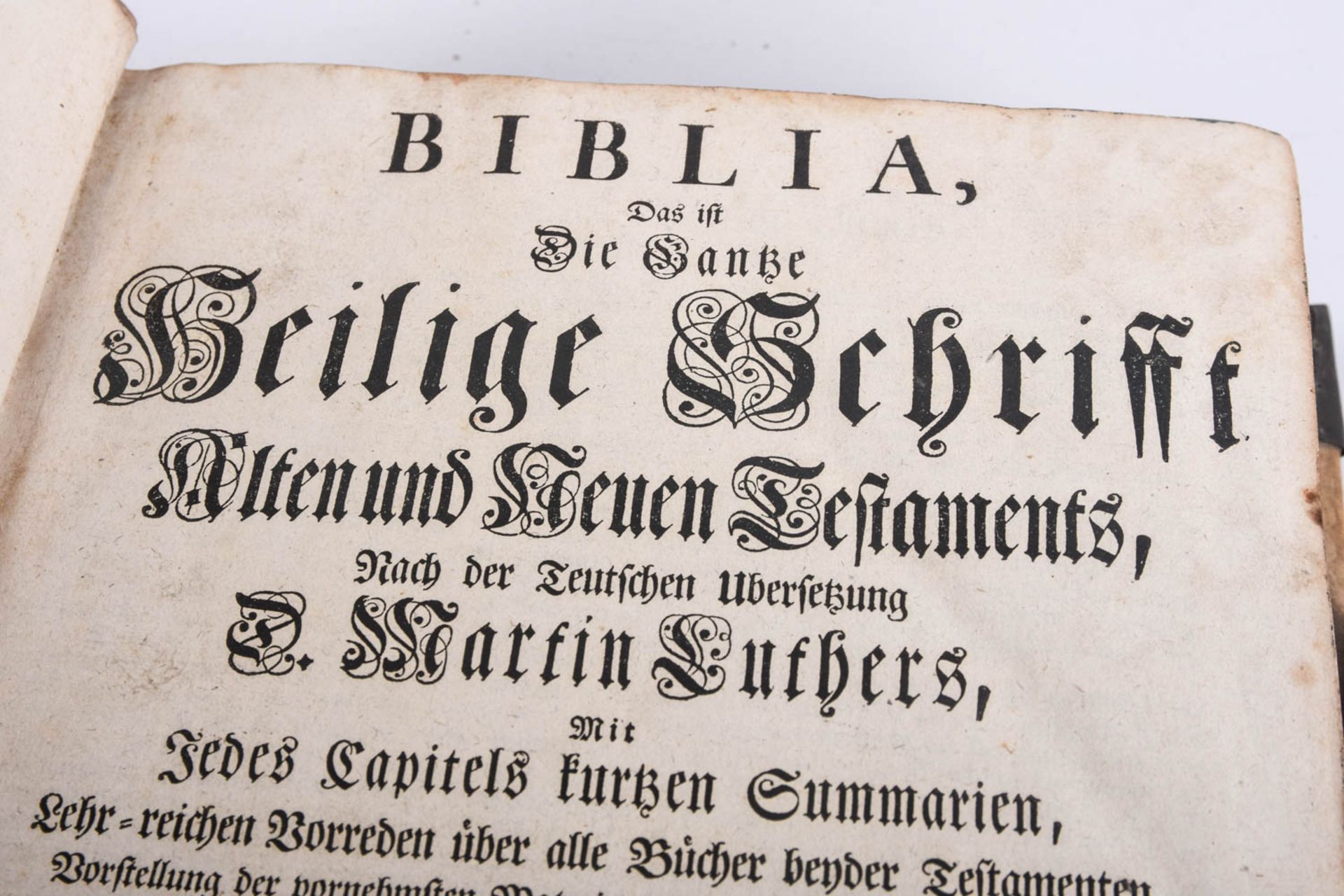 Luther Bibel, 1769 - Image 4 of 13