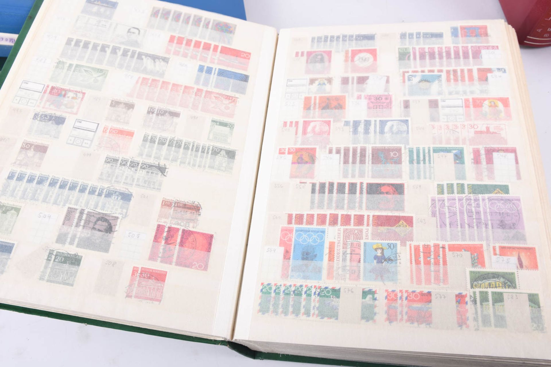 Briefmarken Nachlass in 23 Alben, darunter viel Deutschland - Bild 86 aus 211