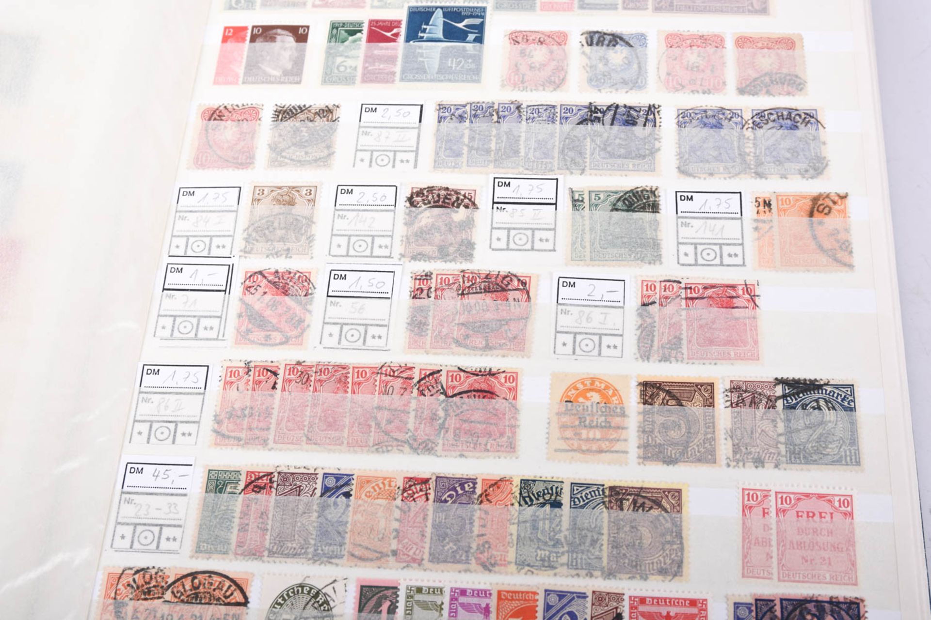 Briefmarken Nachlass in 23 Alben, darunter viel Deutschland - Bild 116 aus 211