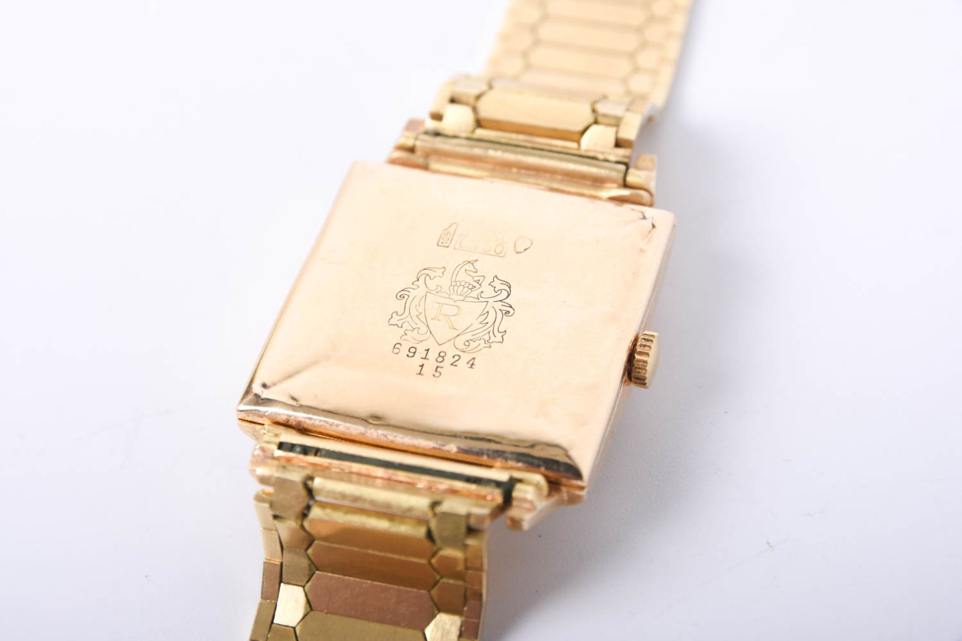 750 Gold Armbanduhr von Richard - Bild 10 aus 13