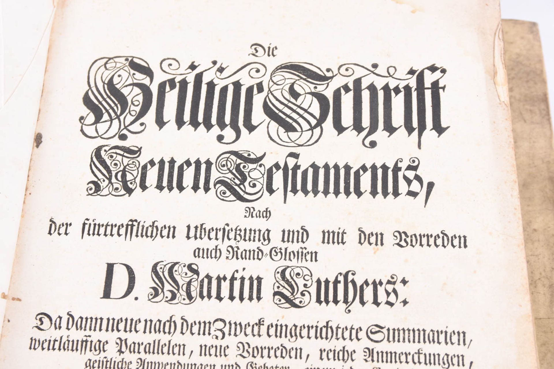 Konvolut Bibeln/Bücher, 1730 - Image 18 of 22