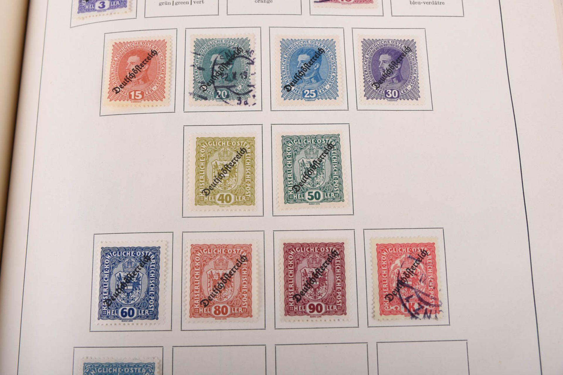Briefmarken Europa in zwei alten Schaubek Vordruckalben,  von A bis Z, 1938 - Bild 36 aus 55