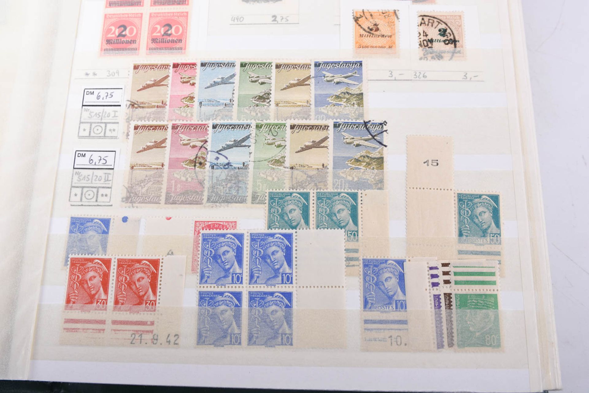 Briefmarken Nachlass in 23 Alben, darunter viel Deutschland - Bild 108 aus 211