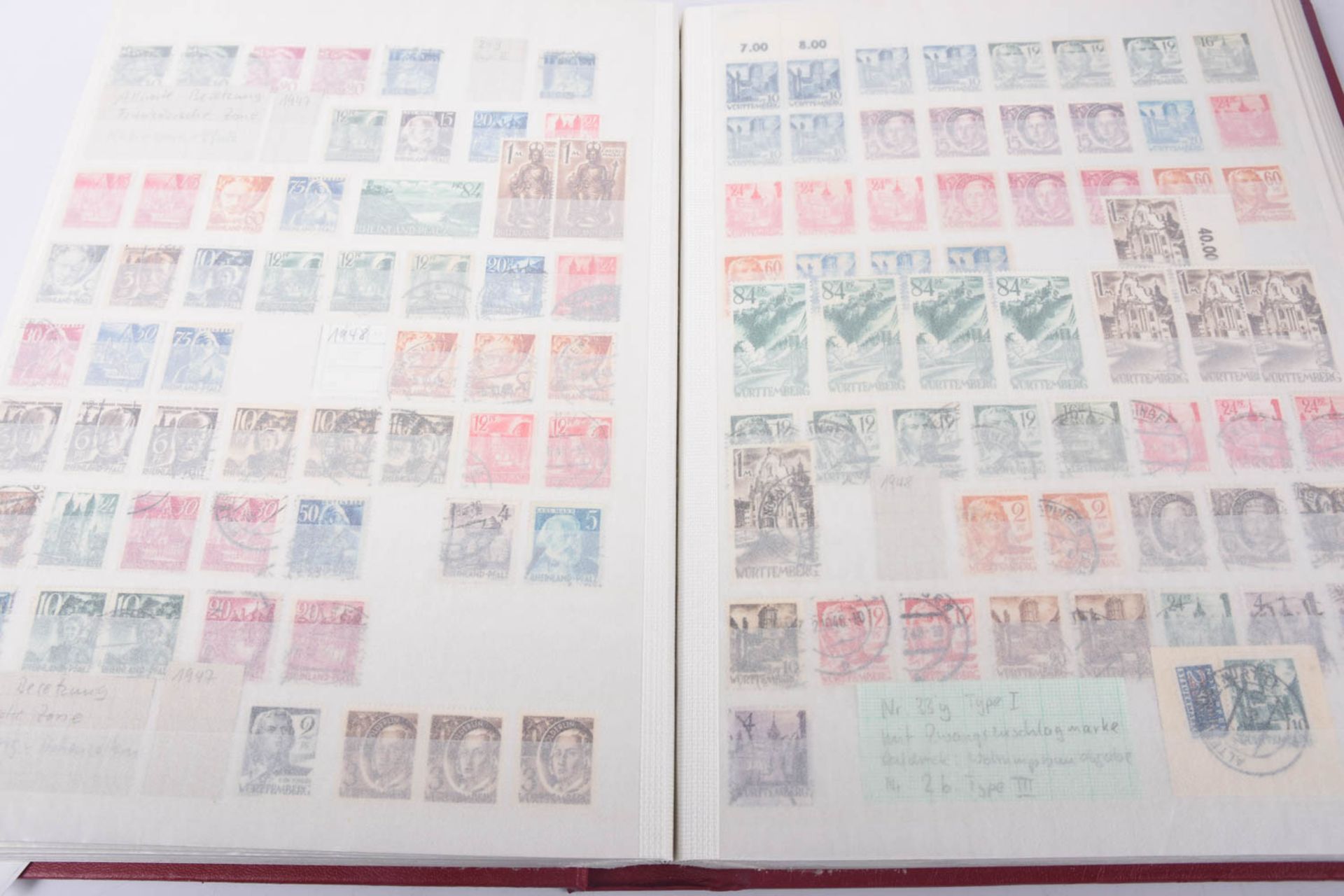 Briefmarken Nachlass in 23 Alben, darunter viel Deutschland - Bild 138 aus 211