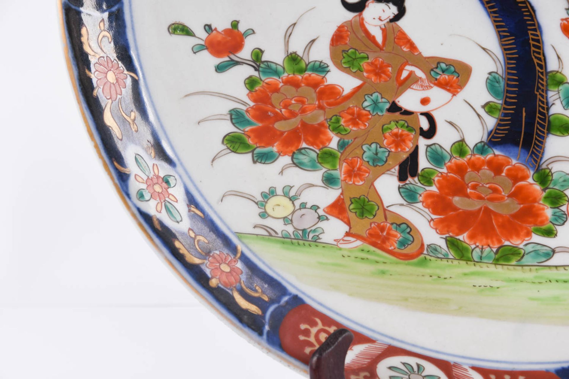 Japanischer Wandteller und chinesische Vase - Bild 15 aus 19
