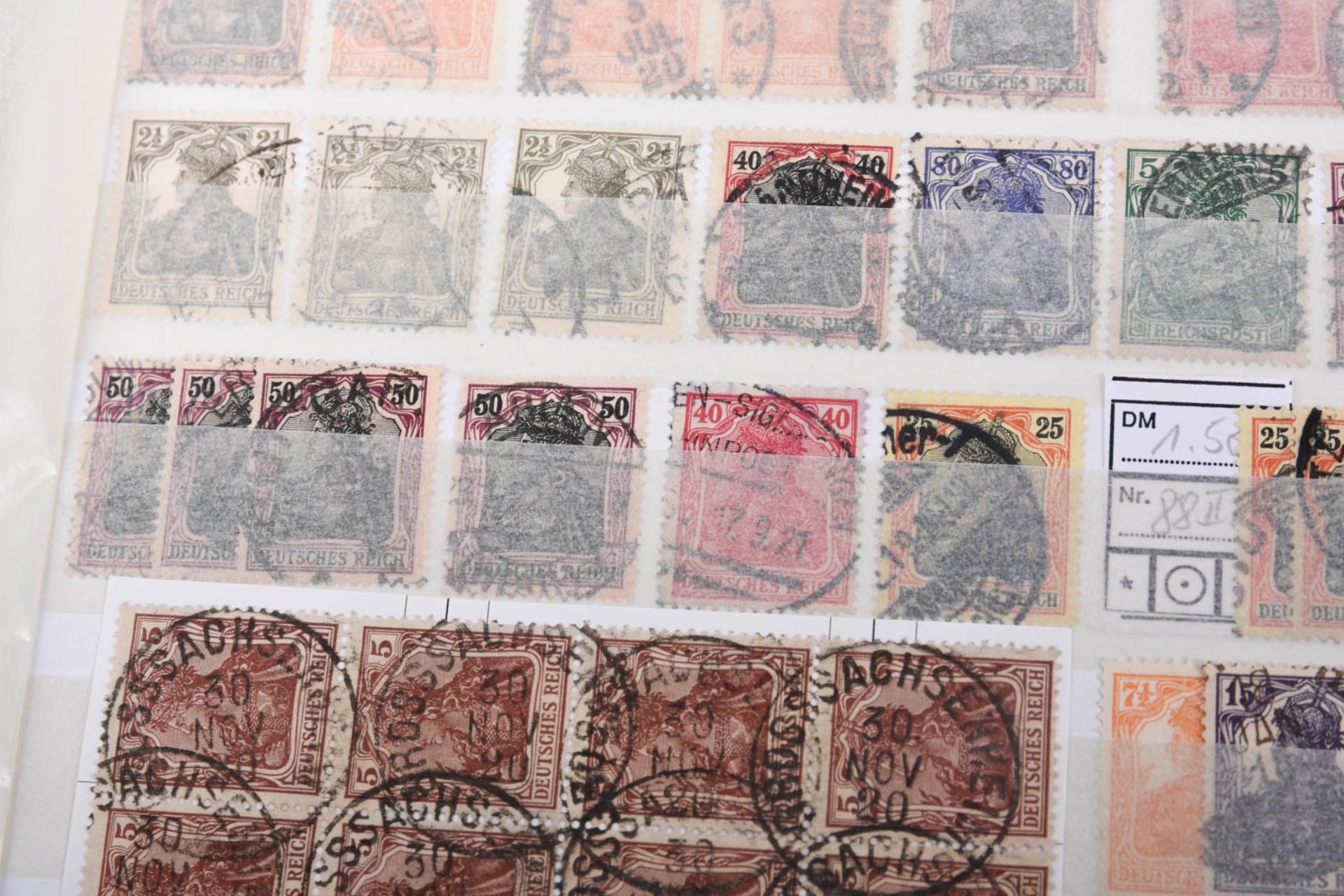 Briefmarken Nachlass in 23 Alben, darunter viel Deutschland - Bild 112 aus 211