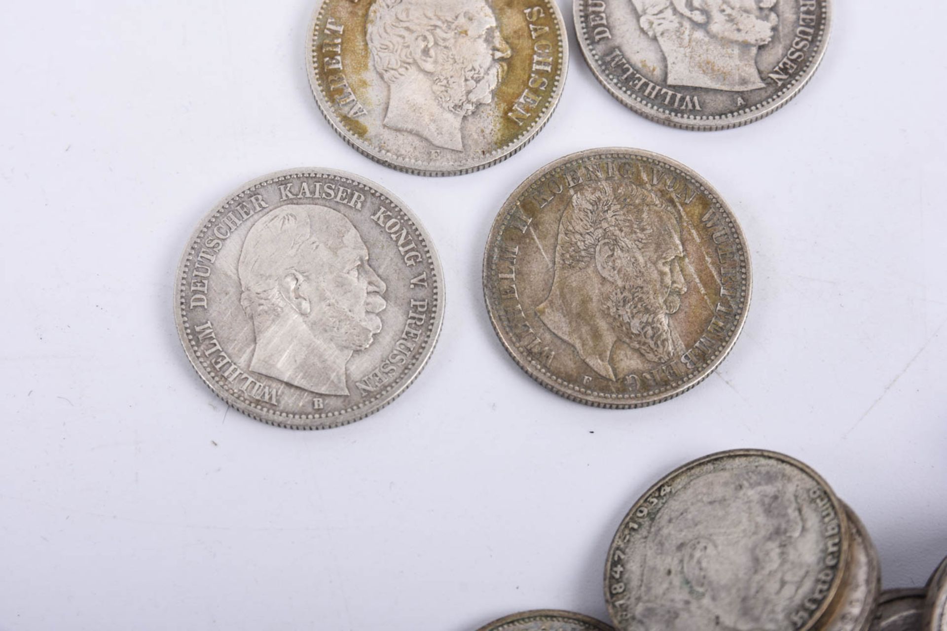 Münzenkonvolut ab Kaiserreich, Weimarer Republik, DR - Bild 13 aus 14