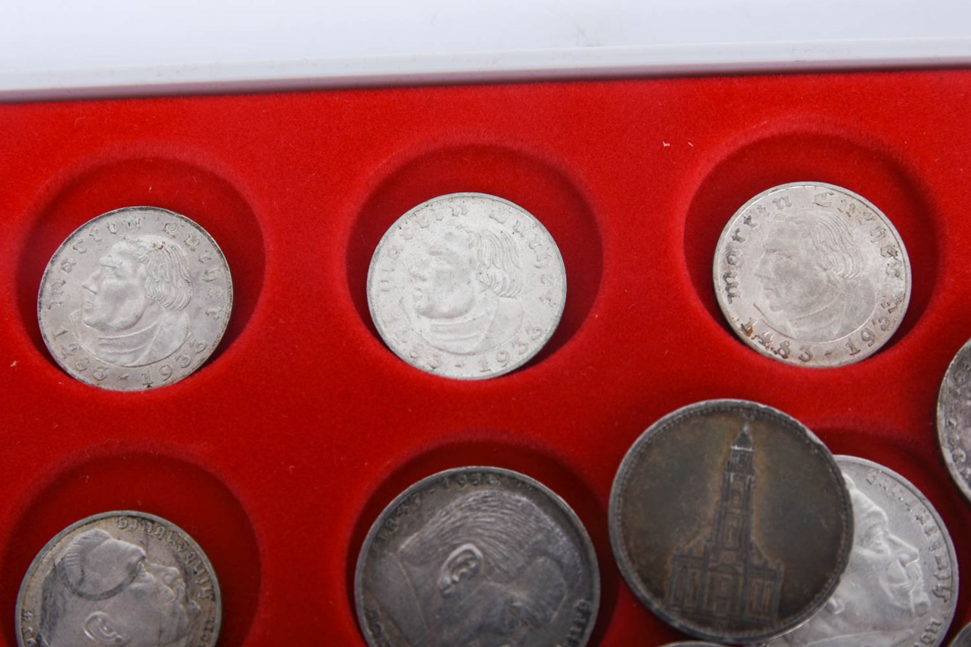 Großes Münzen Konvolut, mit AD, Kaiserreich, Weimarer Republik , DR, BRD - Bild 19 aus 33